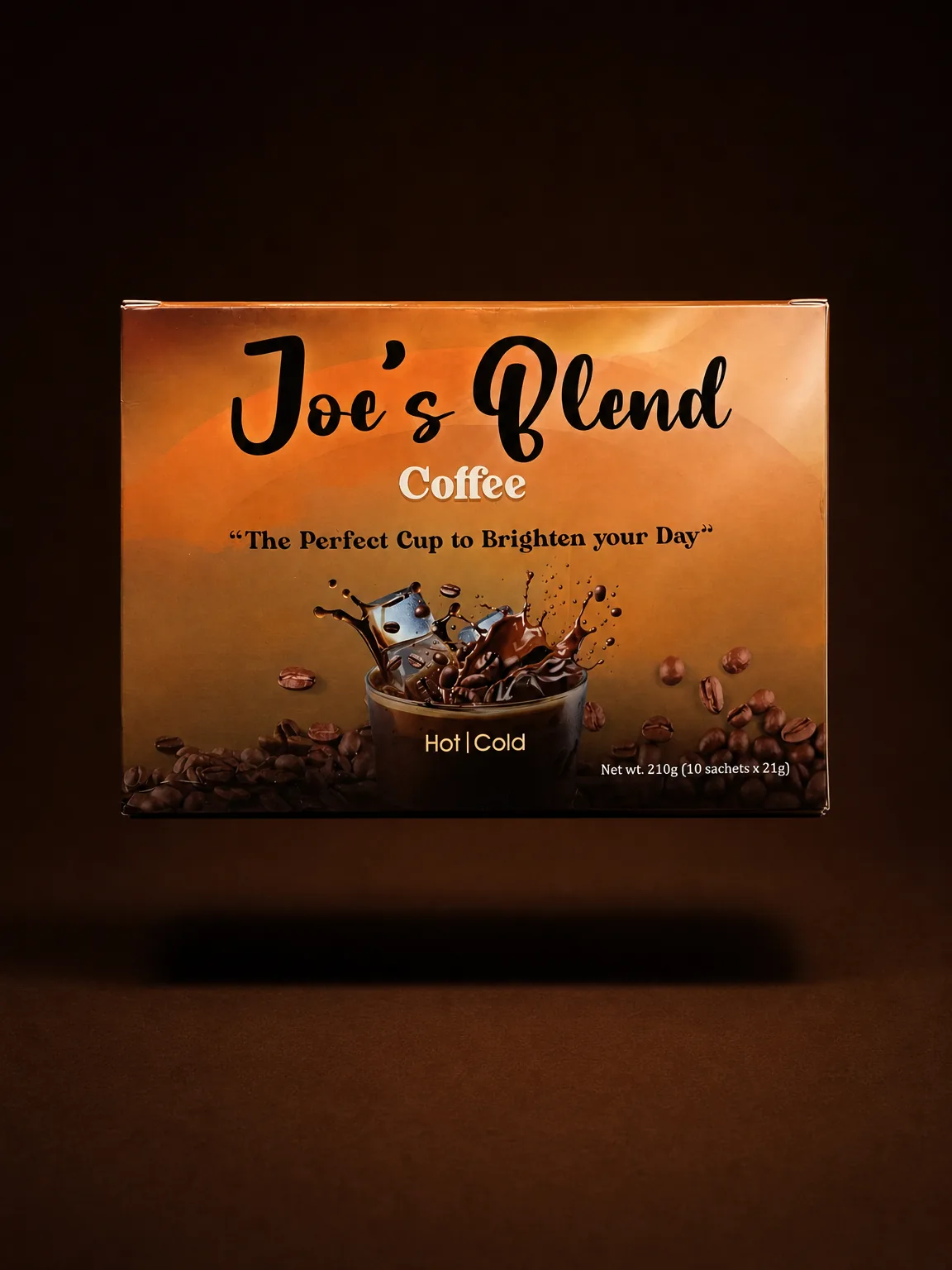 The Joe's Blend Coffee box