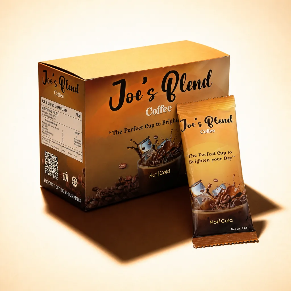 The box with one sachet