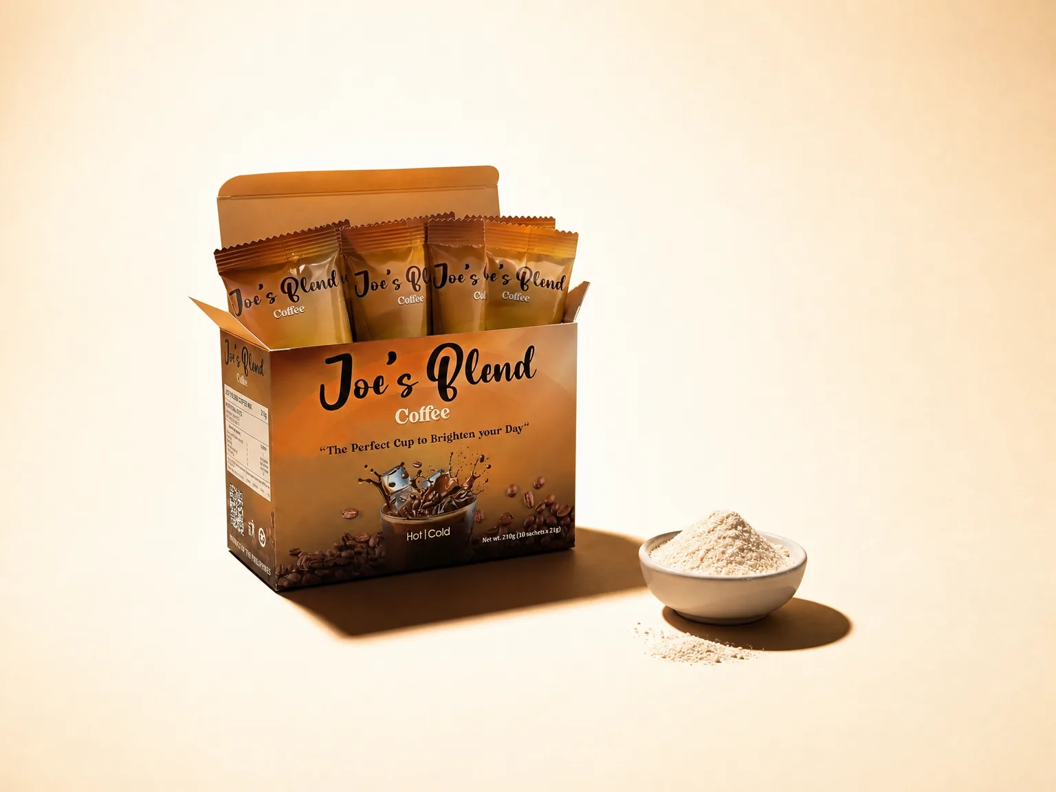 Fine white crystalline powder